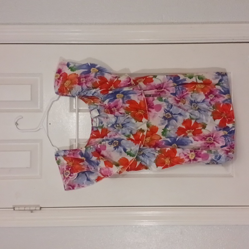 Harvé Benard Floral Blouse